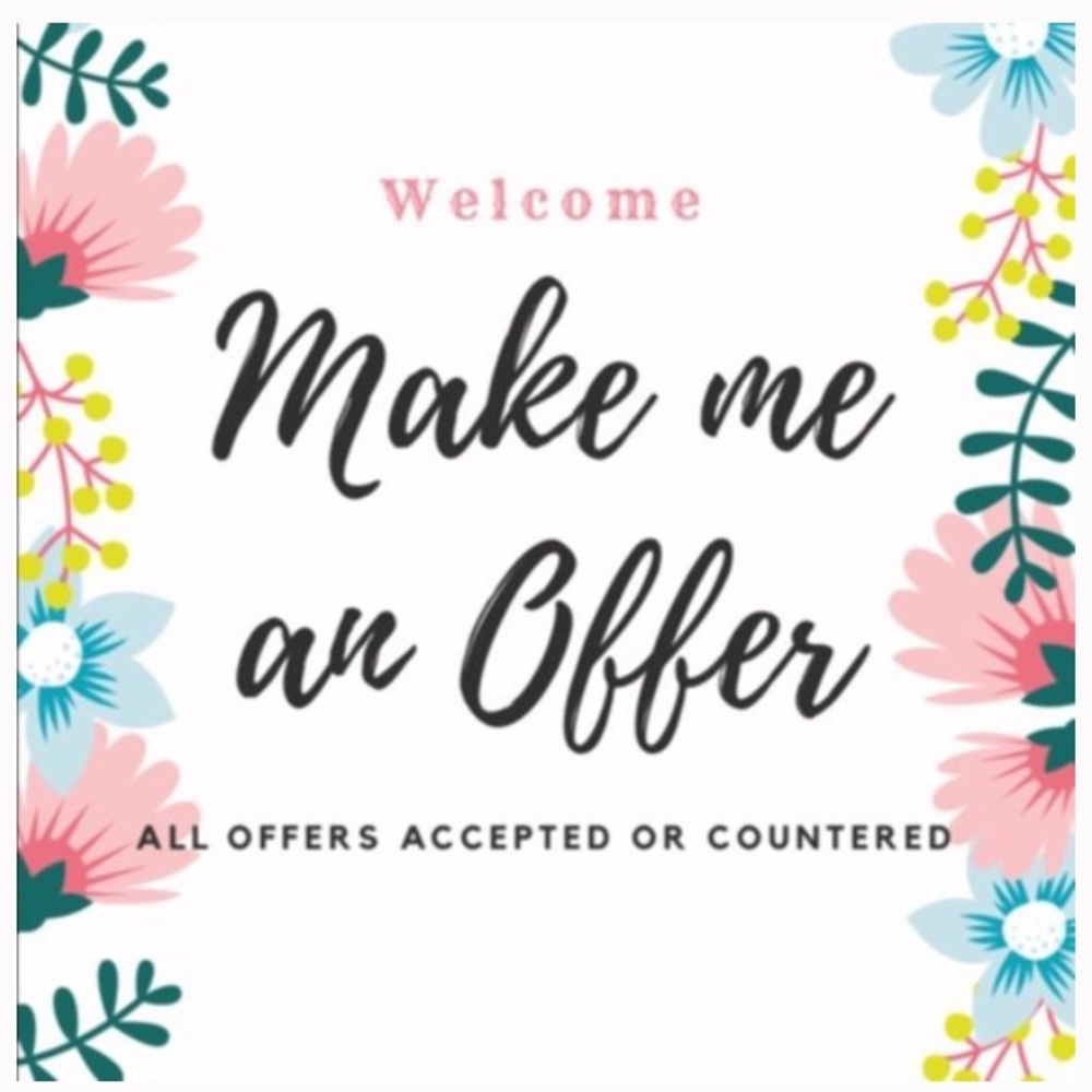 All reasonable offers accepted or countered!